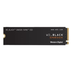 WD Black SN850X (WDS100T2X0E-00BCA0) 1TB NVMe SSD  M.2 Interface  PCIe Gen4  2280  Read 7300MB/s  Write 6300MB/s  5 Year Warrant