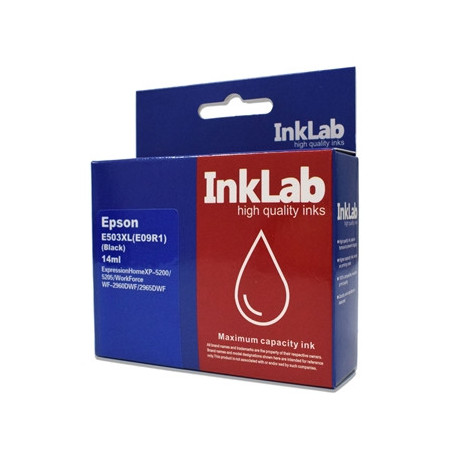 InkLab 503XL Epson Compatible Black Replacement Ink