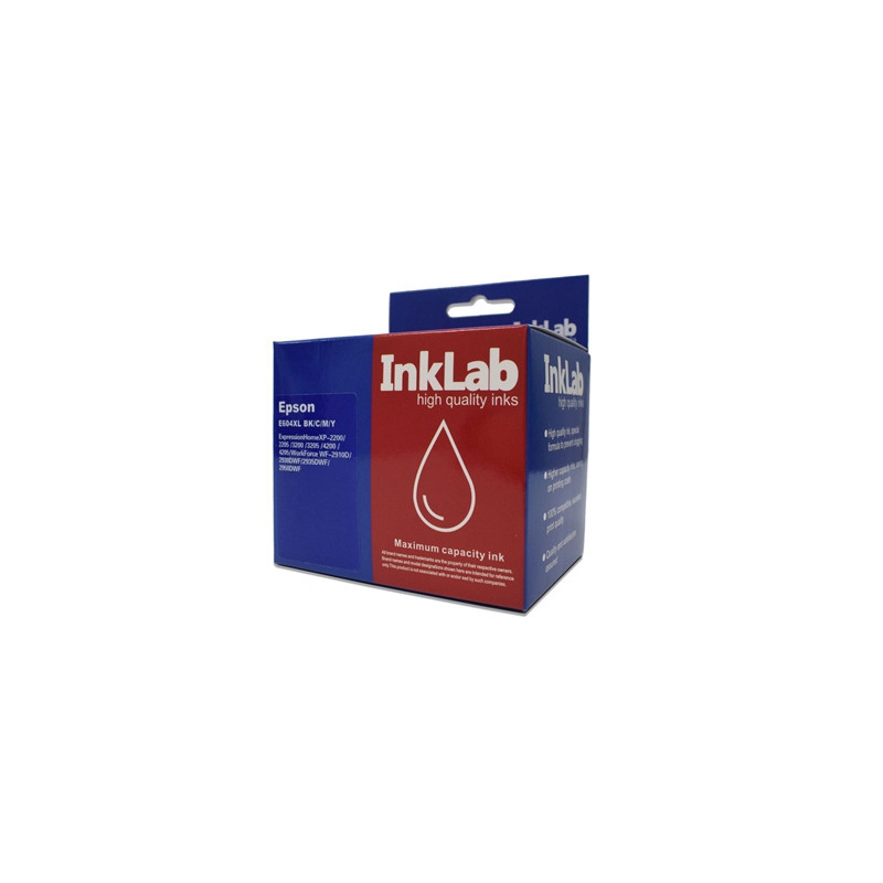 InkLab Multipack Compatible Ink Cartridges  High Yield - Replacement for 604XL Printers