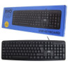 Evo Labs KD-101LUK Wired Keyboard  USB Plug and Play  Full Size  Qwerty UK Layout  Ideal for Home or Office  Black