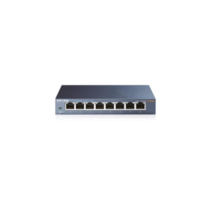 TP-Link TL-SG108 8-Port Metal 10/100/1000Mbps Gigabit Desktop Network Switch