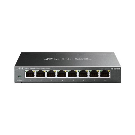 TP-Link TL-SG108E 8-Port Metal Gigabit Easy Smart Switch