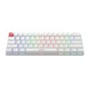 Marvo Scorpion KG933G Saber 61 Wired Mechanical RGB 60% UK Layout Gaming Keyboard (White)