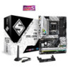 ASRock Z790 Steel Legend WiFi Intel 1700 Socket Motherboard  ATX  4x DDR5 Slots  5x M.2 Sockets  Fitted I/O Shield  2.5GbE LAN  