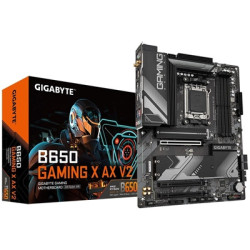Gigabyte B650 GAMING X AX V2 AMD AM5 Socket Motherboard  ATX  4x DDR5 Slots  3x M.2 Sockets  Fitted I/O Shield  2.5GbE LAN  Wi-F