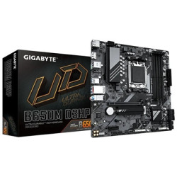 Gigabyte B650M D3HP Ultra Durable AMD AM5 Socket Motherboard  Micro-ATX  4x DDR5 Slots  2x M.2 Sockets  2.5GbE LAN  2x DisplayPo