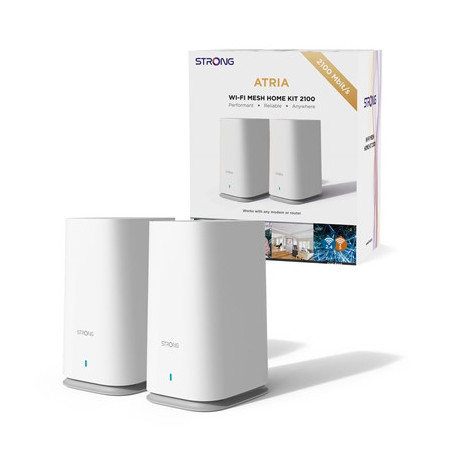 Strong MESHKIT2100UK(DUO) AC2100 Whole Home Wi-Fi Mesh System (2 Pack) - 3 300sq.ft Coverage