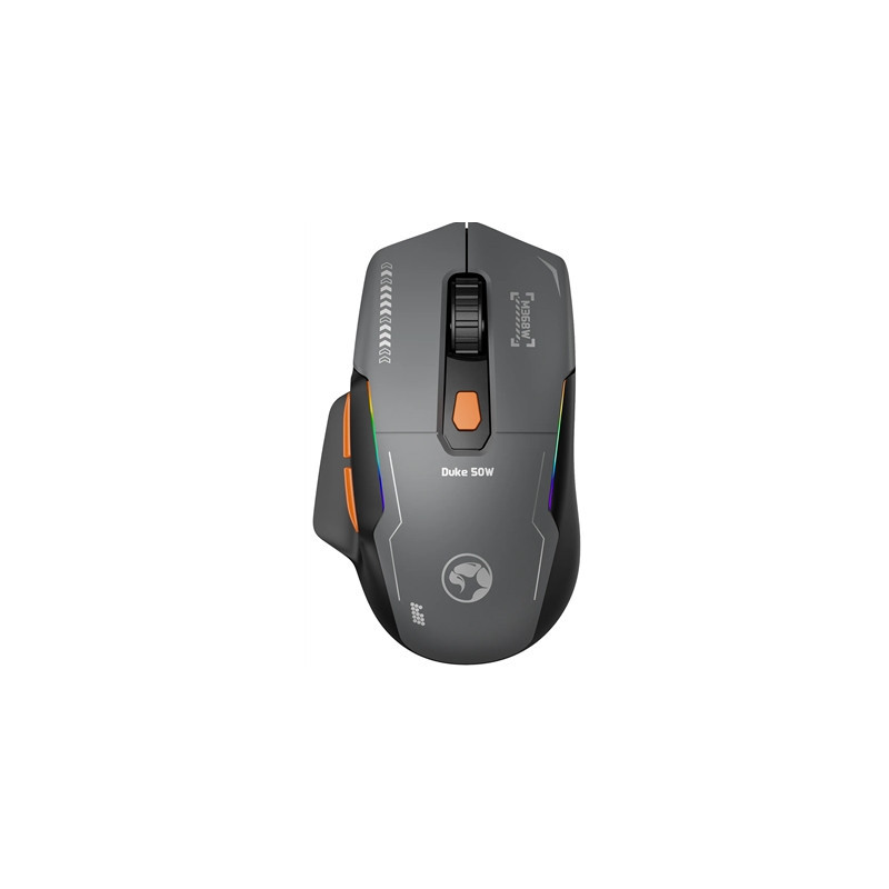Marvo Duke 50 M368W Wireless Gaming Mouse  Tri-Mode Connectivity USB  2.4GHz & Bluetooth  6 DPI levels (800 - 12800)  1000Hz Pol