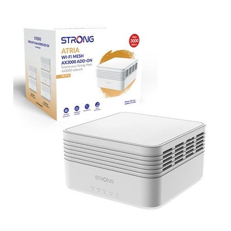 Strong MESHAX3000ADDUK AX3000 Whole Home Wi-Fi 6 Mesh System/Additional Unit (1 Pack) - 1 600sq.ft Coverage