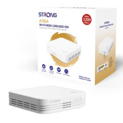 Strong MESH1200ADDUK Whole Home Wi-Fi Mesh System/Additional Unit (1 Pack) - 1 600sq.ft Coverage