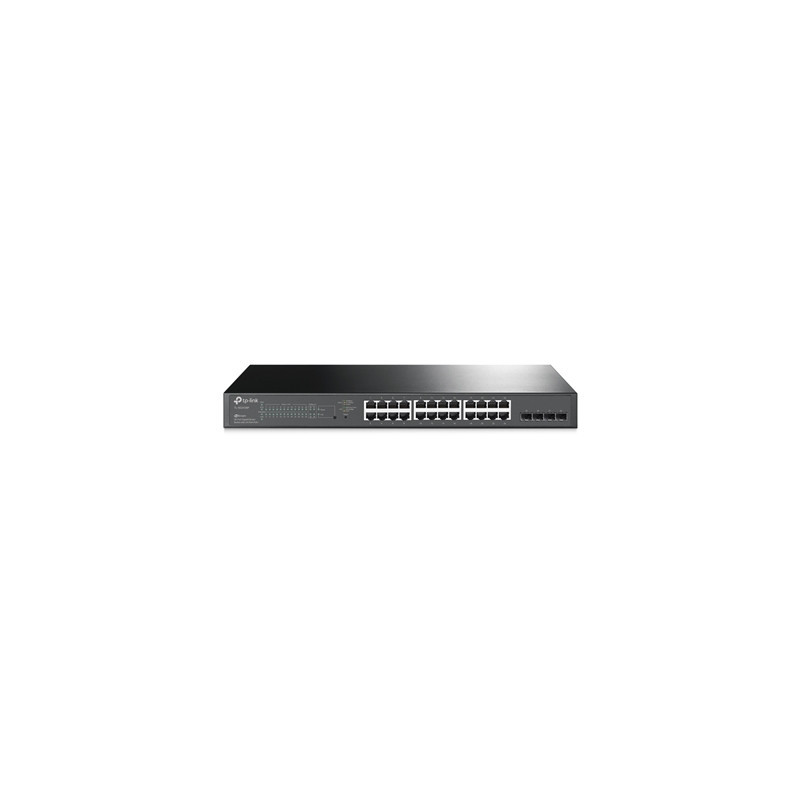 TP-Link JetStream TL-SG2428P 28-Port Metal Gigabit Smart PoE Switch with 24-Port PoE+ (250W)