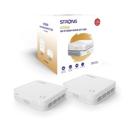 Strong MESHKIT1200UK(DUO) AC1200 Whole Home Wi-Fi Mesh System (2 Pack) - 3 300sq.ft Coverage