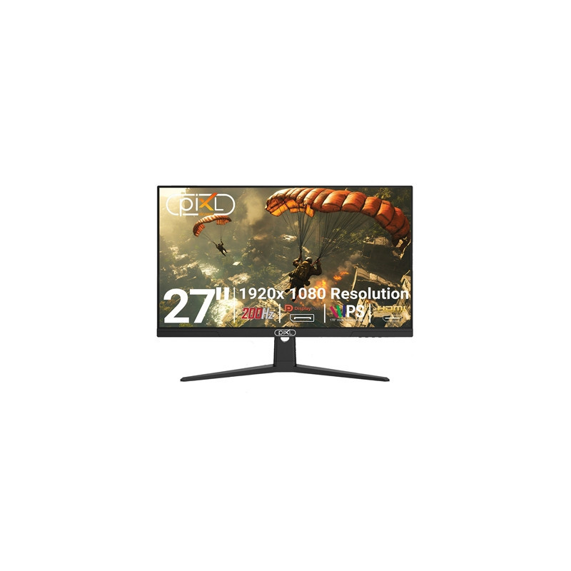 piXL X-Series GS27IDPHA 27 Inch Full HD IPS Gaming Monitor with 200Hz Refresh Rate  1920 x 1080 Resolution  0.5ms Response Time 