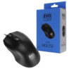 Evo Labs MO-128 Wired USB Plug and Play Mouse  800 DPI Optical Tracking  3 Button with Scroll Wheel   Ambidextrous Design  Matte
