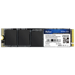 NETAC NV2000 (NT01NV2000-256-E4X) 256GB NVMe SSD  M.2 Interface  PCIe Gen3  2280 SSD  Read 2500MB/s  Write 1000MB/s  5 Year Warr