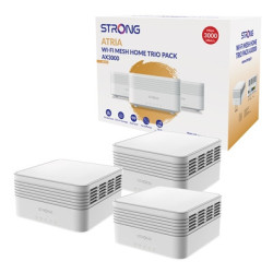 Strong MESHTRIAX3000UK AX3000 Whole Home Wi-Fi 6 Mesh System (3 Pack) - 5 000sq.ft Coverage