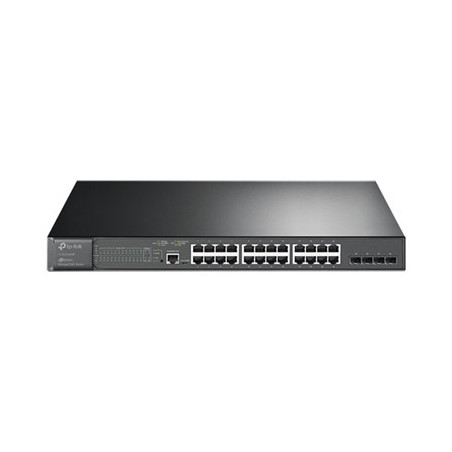 TP-Link JetStream TL-SG3428MP 28-Port Metal Gigabit L2+ Managed Switch with 24-Port PoE+ (384W)