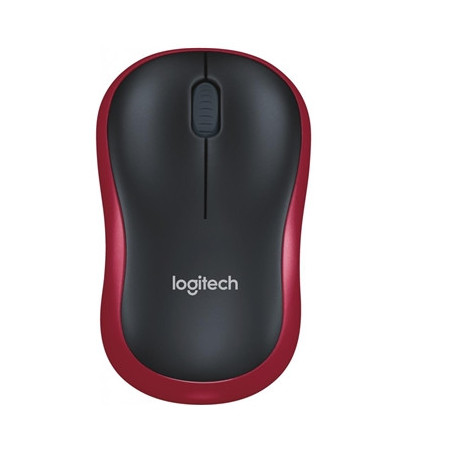 Logitech M185 Wireless Mouse  2.4GHz with USB Mini Receiver  12-Month Battery Life  1000 DPI Optical Tracking  Ambidextrous  Com