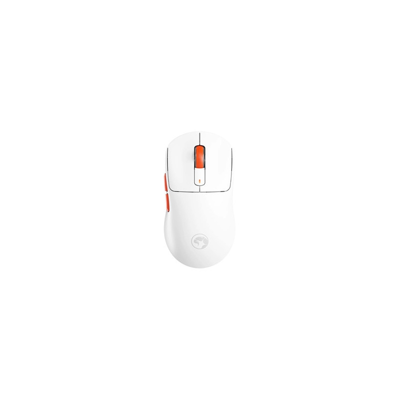Marvo Scorpion G964W Niro 60 Wireless and Bluetooth USB-C Rechargeable Gaming Mouse (White)