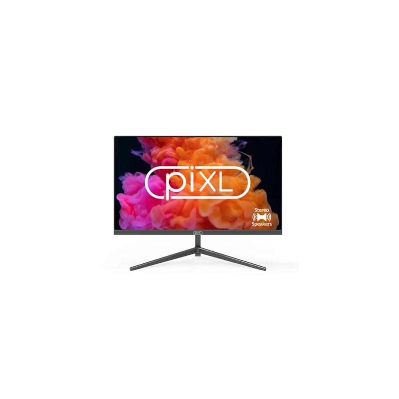 piXL PXD24VH 24 Inch Full HD 60Hz Widescreen Monitor with 1920 x 1080 Resolution  6.5ms Response Time  Speakers  VGA & HDMI with