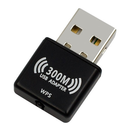 N300 WiFi 4 Wireless USB Adapter (Bulk Packaged/Poly Bag)