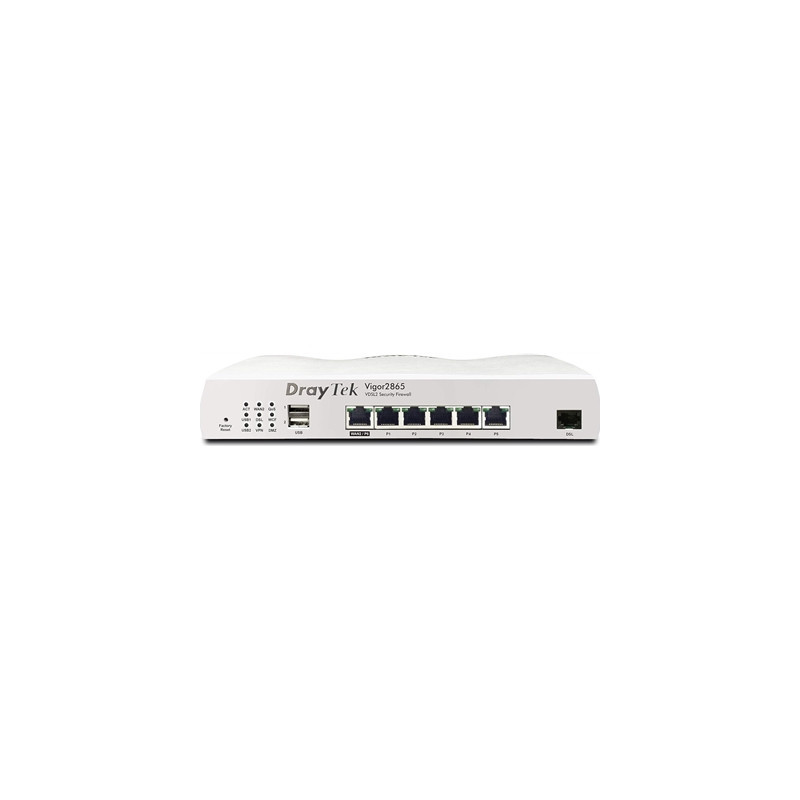 DrayTek V2865-K Vigor 2865 Multi-WAN Firewall VDSL Modem Router