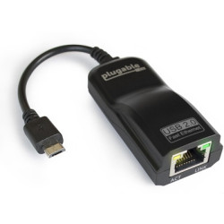 Plugable USB2-OTGE100 USB 2.0 OTG Micro USB to 10/100 Ethernet Adapter