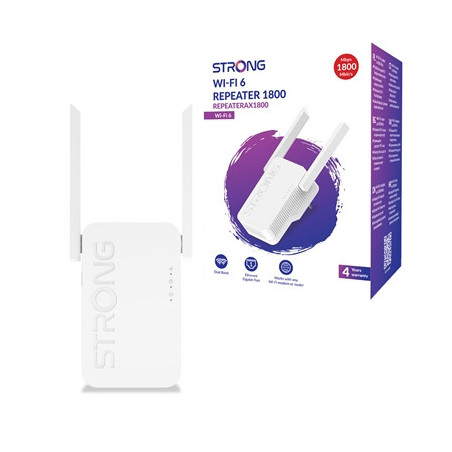 Strong REPEATERAX1800UK AX1800 WI-FI Range Extender/Repeater