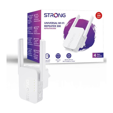 Strong REPEATER300SUK N300 Wi-Fi Extender with Network port