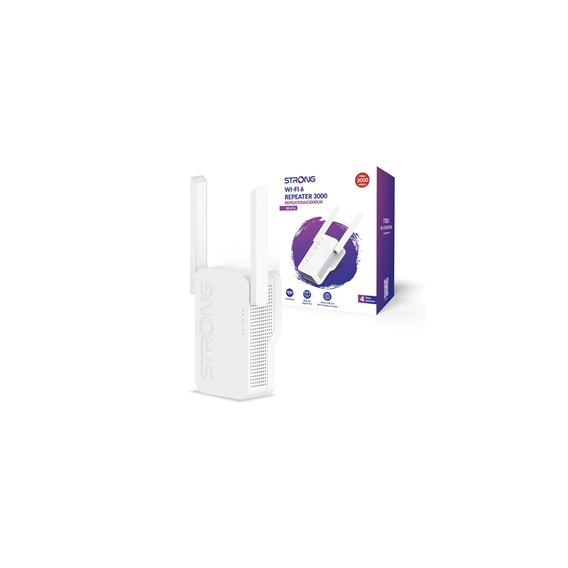 Strong REPEATERAX3000UK AX3000 WI-FI Range Extender/Repeater