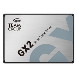 Team GX2 (T253X2256G0C101) 256GB 2.5 Inch SSD  Sata 3 Interface  Read 500MB/s  Write 400MB/s  3 Year Warranty