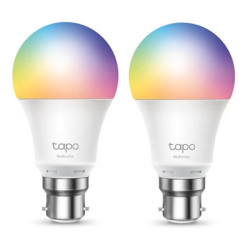 TP-Link Tapo L530B(2-Pack) Smart Wi-Fi Light Bulb  Multicolor  B22  2-Pack