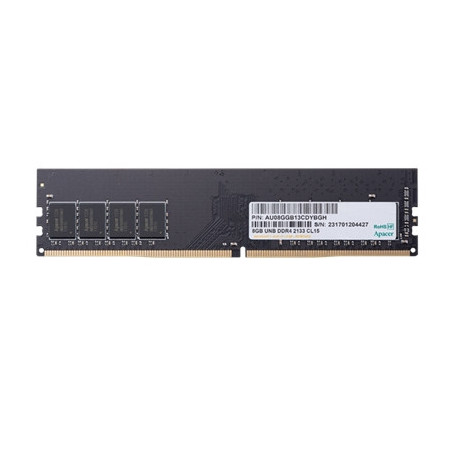 Apacer AU08GGB32CSYBGH 8GB DIMM System Memory  DDR4  3200MHz  1 x 8GB  288 Pin  CL22  Bulk