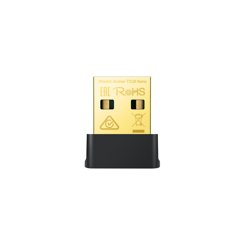 TP-Link Archer T2UB Nano AC600 Nano Dual Band Wi-Fi Bluetooth 4.2 USB Adapter