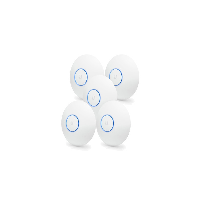 Ubiquiti UAP-AC-LR-5 UniFi Long Range Wireless AC1300 Dual Band PoE Access Point (5 Pack)