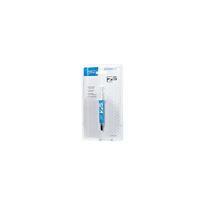 DeepCool Z5 Thermal Compound Syringe  7g  Silver Grey  High Performance with Excellent Thermal Conductivity  Recommended for use