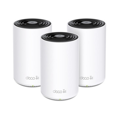 TP-Link Deco XE75 Pro(3-pack) AXE5400 Whole Home Mesh Wi-Fi 6E System(Tri-Band)  3 pack