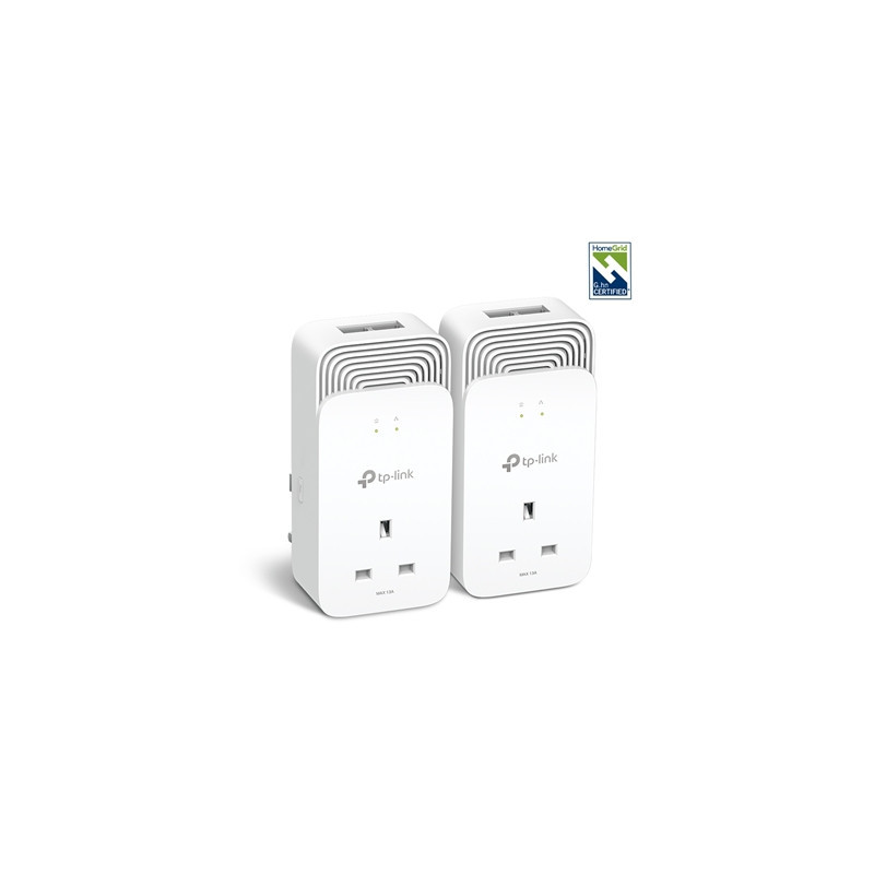 TP-Link PG2400P KIT G.hn2400 Passthrough Powerline Kit