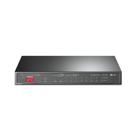 TP-Link TL-SG1210MP 10-Port Metal Gigabit Desktop Switch with 8-Port PoE+ (123W)