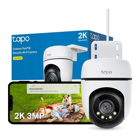 TP-Link Tapo C510W Outdoor Pan/Tilt Security Wi-Fi Camera