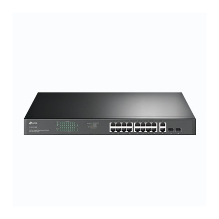 TP-Link TL-SG1218MP 18-Port Metal Gigabit Rackmount PoE Switch with 16 PoE+ (250W)
