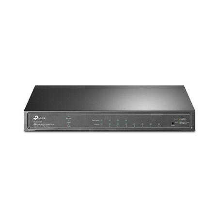 TP-Link JetStream TL-SG2008P 8-Port Metal Gigabit Smart Switch with 4-Port PoE+ (62W)