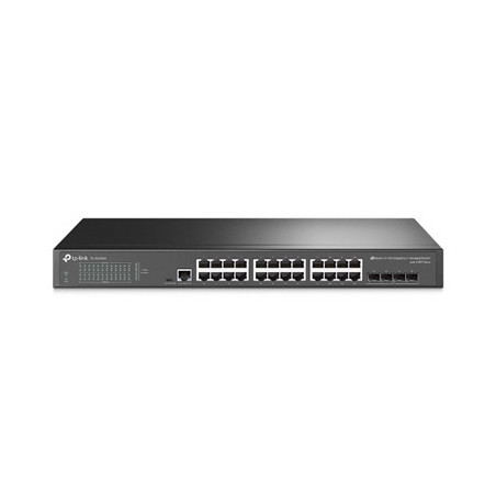 TP-Link JetStream TL-SG3428 24-Port Metal Gigabit L2+ Managed Switch with 4 SFP Slots