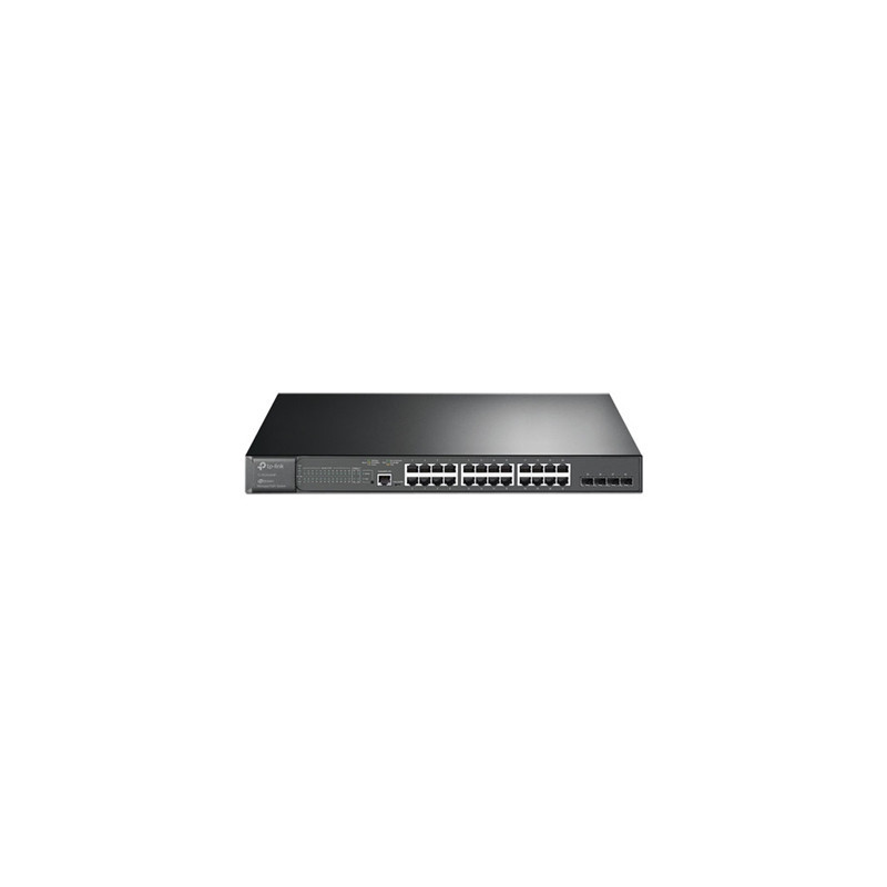 TP-Link JetStream TL-SG3428MP 28-Port Metal Gigabit L2+ Managed Switch with 24-Port PoE+ (384W)