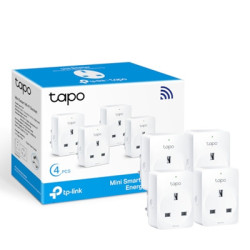 TP-Link Tapo P110(4-pack) Mini Smart Wi-Fi Socket  Energy Monitoring  4-Pack