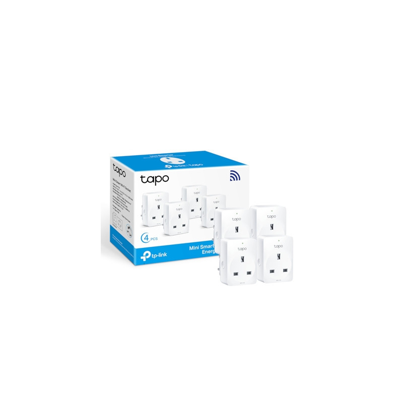 TP-Link Tapo P110(4-pack) Mini Smart Wi-Fi Socket  Energy Monitoring  4-Pack