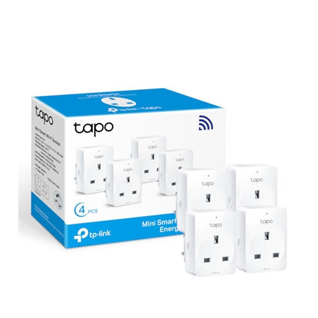 TP-Link Tapo P110(4-pack) Mini Smart Wi-Fi Socket  Energy Monitoring  4-Pack