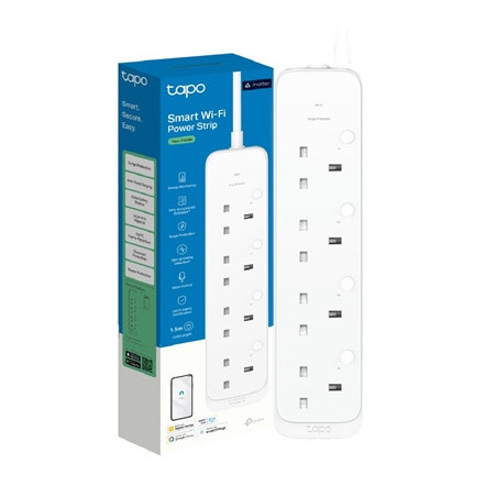 TP-Link Tapo P304M Smart Wi-Fi Power Strip  4-Outlets  Matter