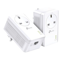 TP-Link TL-PA7017P KIT AV1000 Gigabit Passthrough Powerline Starter Kit