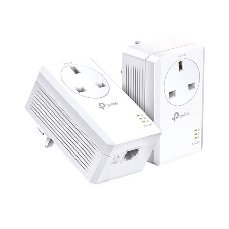 TP-Link TL-PA7017P KIT AV1000 Gigabit Passthrough Powerline Starter Kit